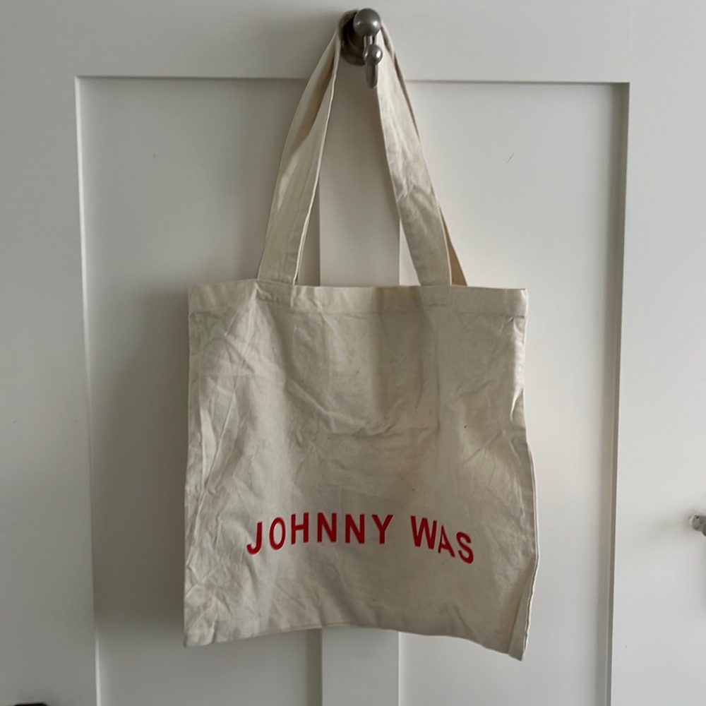 Johnny Was tote bag canvas